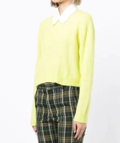 Baum Und Pferdgarten Lime 'Cabreena' Detachable Collar Sweater 10 Baum Und Pferdgarten Lime 'Cabreena' Detachable Collar Sweater