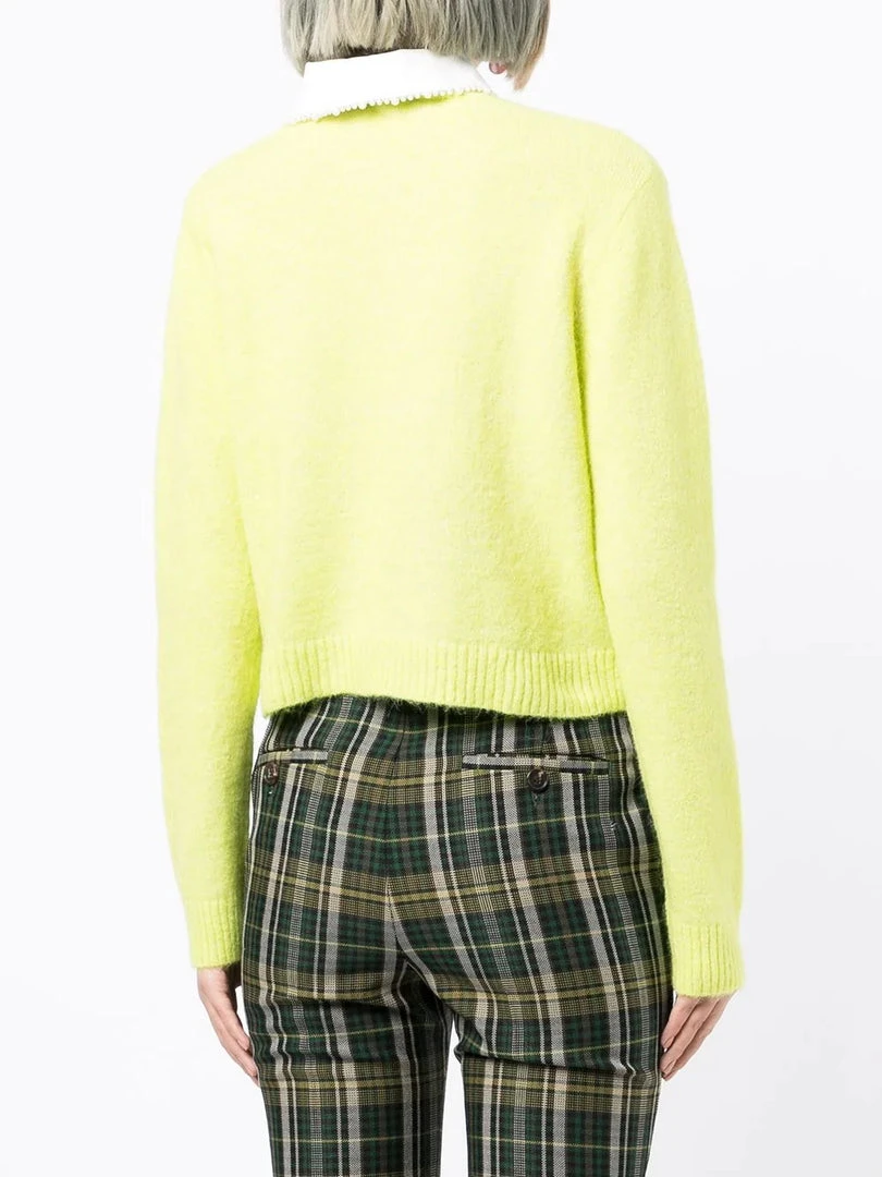 Baum Und Pferdgarten Lime 'Cabreena' Detachable Collar Sweater 6 Baum Und Pferdgarten Lime 'Cabreena' Detachable Collar Sweater