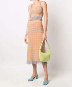 Baum Und Pferdgarten Clothing 'Callis' Checked Midi Skirt