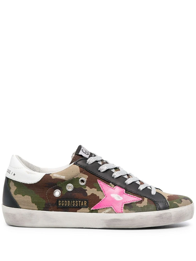 Golden Goose Shoes ‘Camo Print Low Top Sneakers’ 5 Golden Goose Shoes ‘Camo Print Low Top Sneakers’