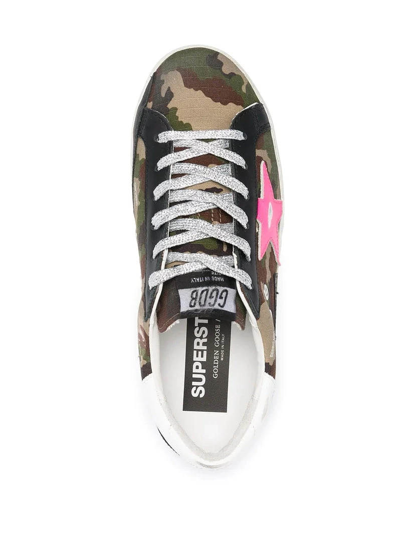 Golden Goose Shoes ‘Camo Print Low Top Sneakers’ 21 Golden Goose Shoes ‘Camo Print Low Top Sneakers’