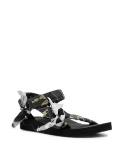 Arizona Love Shoes Camo 'Trekky Bandana' Sandals