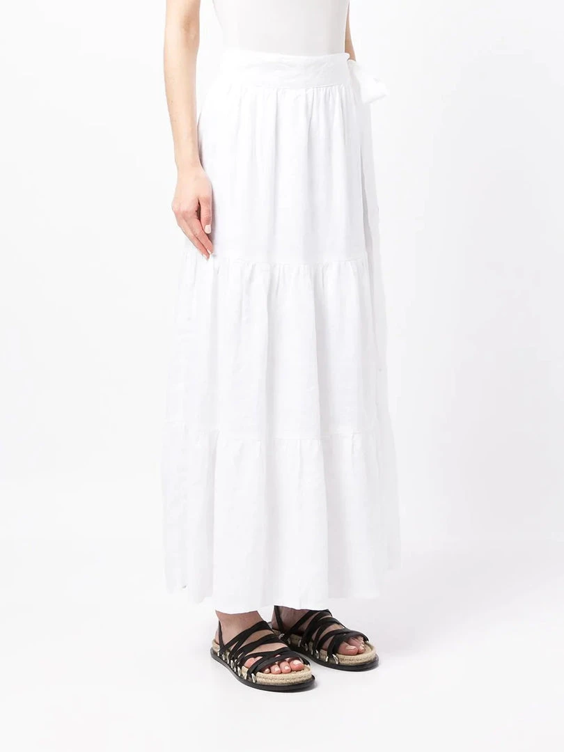 Faithfull The Brand ‘Cavaretta’ Linen Wrap Midi Skirt Clothing 9 Faithfull The Brand ‘Cavaretta’ Linen Wrap Midi Skirt Clothing