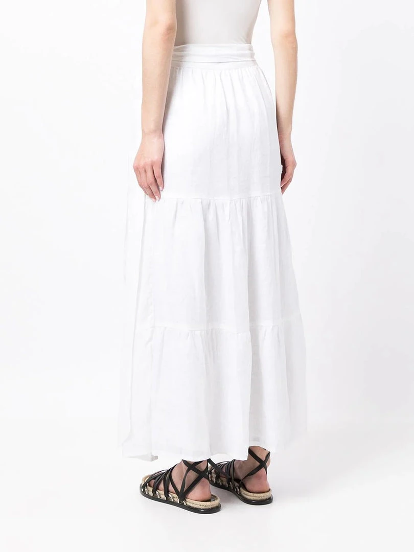 Faithfull The Brand ‘Cavaretta’ Linen Wrap Midi Skirt Clothing 14 Faithfull The Brand ‘Cavaretta’ Linen Wrap Midi Skirt Clothing
