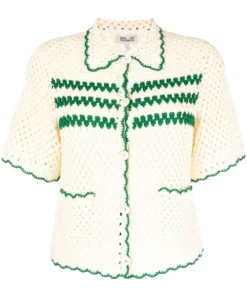 Bernard Boutique 32 Baum Und Pferdgarten 'Cayley' Crochet Shirt Clothing