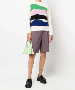 Baum Und Pferdgarten 'Cecilee' Frayed Stripe Knit Sweater Clothing