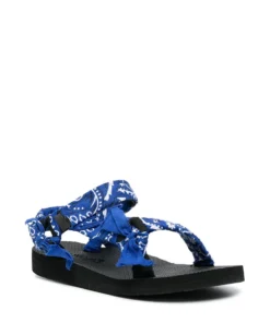 Arizona Love Cerulean 'Trekky Bandana' Sandals Shoes