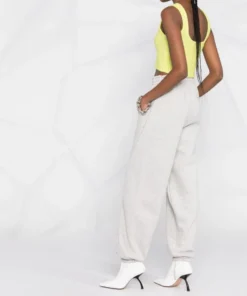 Baum Und Pferdgarten Clothing Lime 'Cesya' Cropped Knit Vest