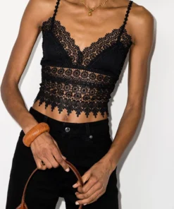 Charo Ruiz Clothing 'Dana' Lace Bralet Top