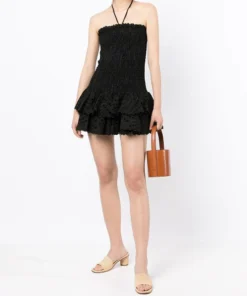 Charo Ruiz Black 'Megan' Short Dress Clothing