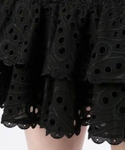 Charo Ruiz Clothing Black 'Noa' Short Skirt