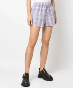 Ganni New In 'Checked Shorts' 9 Ganni New In 'Checked Shorts'
