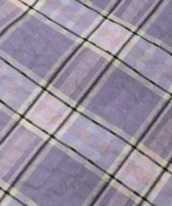 Ganni 'Checked Wrap Tie Mini Dress' New In