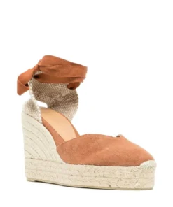 Castaner Burnt Orange 'Chiara 8ED' Espadrilles