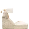 Castaner Ivory 'Chiara 8ED' Espadrilles Shoes
