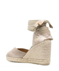 Castaner Sand Toned 'Chiara 8' Espadrilles Shoes
