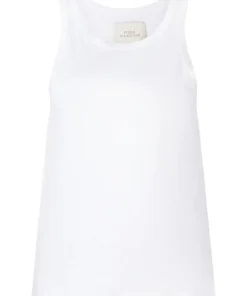 Studio Nicholson White 'Circa' Jersey Racer Vest New In