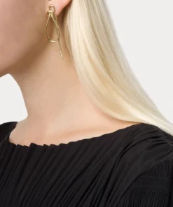 Completed Works 'Thread' Gold Earrings Accessories