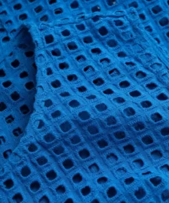 Self Portrait 'Cotton Broderie Anglaise Midi Dress'