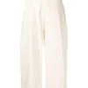 Studio Nicholson Cream 'Dordoni' Voluminous Pleated Pants