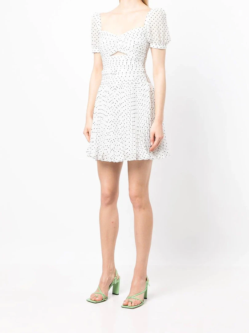 Self Portrait Clothing 'Crinkle Chiffon Dot Mini Dress' 7 Self Portrait Clothing 'Crinkle Chiffon Dot Mini Dress'