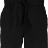 Ganni Black 'Crinkled Drawstring Detail Shorts' 2 Ganni Black 'Crinkled Drawstring Detail Shorts'