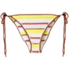 Ganni 'Crochet Striped Bikini Bottoms'