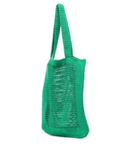 Faithfull The Brand New In Green 'Crochet Tote Bag'