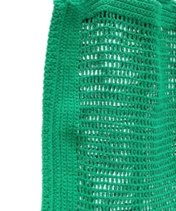 Faithfull The Brand New In Green 'Crochet Tote Bag'