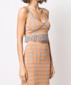 Baum Und Pferdgarten 'Cypres' Checked Top Clothing