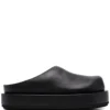 Paloma Barcelo Shoes Black 'Daga' Platform Mules