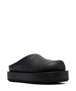 Paloma Barcelo Shoes Black 'Daga' Platform Mules