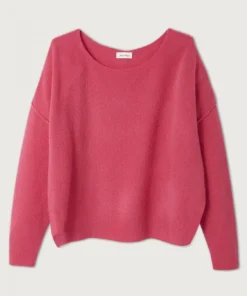 American Vintage Pink 'Damsville H22' Knit Sweater New In