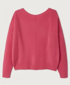 American Vintage Pink 'Damsville H22' Knit Sweater New In