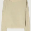 American Vintage Light Beige 'Damsville H22' Knit Sweater