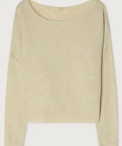 American Vintage Light Beige 'Damsville H22' Knit Sweater