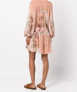 Zimmermann 'Dancer Drawn Mini Dress'