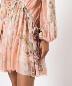 Zimmermann 'Dancer Drawn Mini Dress'