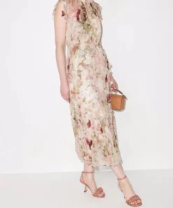 Zimmermann 'Dancer Flutter Midi Dress'