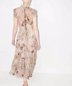 Zimmermann 'Dancer Flutter Midi Dress'