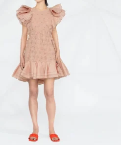 Zimmermann 'Dancer Frilled Mini Dress'