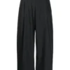 Studio Nicholson Dark Navy 'Dordoni' Voluminous Pleated Pants New In