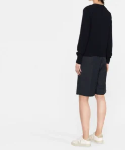 Vince 'Dark Navy V-neck Knit Cardigan' Clothing