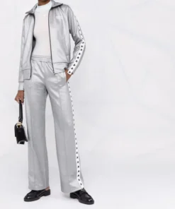 Golden Goose ‘Denise’ Metallic Star Tape Jacket Clothing