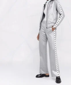 Golden Goose ‘Denise’ Metallic Star Tape Jacket Clothing