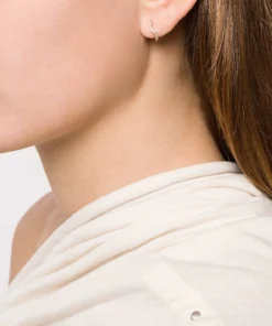 Maria Black 14kt Gold 'Diamond Wave Huggie' Earring Accessories