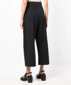 Studio Nicholson Dark Navy 'Dordoni' Voluminous Pleated Pants New In