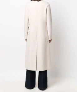 Harris Wharf London Clothing 'Double Breasted Tailored Midi Coat'