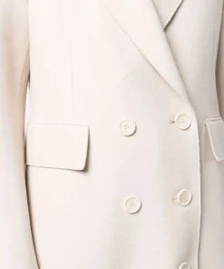 Harris Wharf London Clothing 'Double Breasted Tailored Midi Coat'