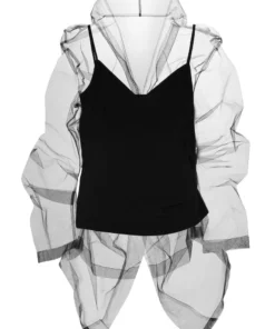 DRIES VAN NOTEN Clothing ‘Cana’ Layered Tulle Blouse 9 DRIES VAN NOTEN Clothing ‘Cana’ Layered Tulle Blouse